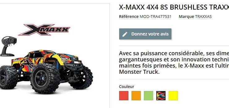Test et avis sur le Monster Truck X Maxx Traxxas